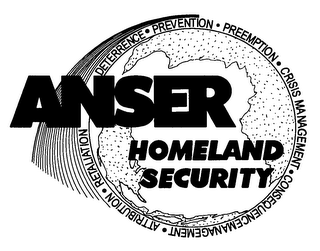 ANSER HOMELAND SECURITY DETERRENCE PREVENTION PREEMPTION CRISIS MANAGEMENT CONSEQUENCE MANAGEMENT ATTRIBUTION RETALIATION