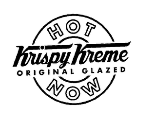 HOT KRISPY KREME ORIGINAL GLAZED NOW