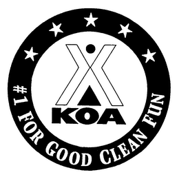 KOA #1 FOR GOOD CLEAN FUN