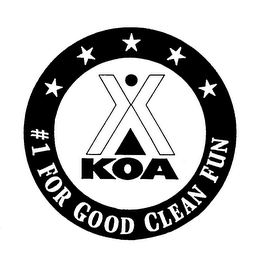 KOA #1 FOR GOOD CLEAN FUN