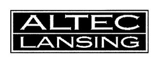 ALTEC LANSING