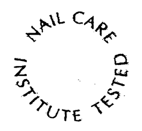 NAIL CARE INSTITUTE TESTED