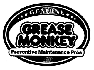GENUINE GREASE MONKEY PREVENTIVE MAINTENANCE PROS