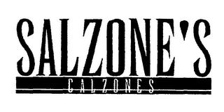 SALZONE'S CALZONES