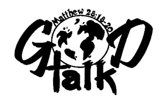 GOD TALK MATTHEW 28:18-20