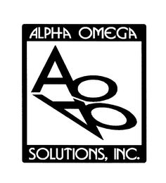 ALPHA OMEGA SOLUTIONS, INC. AO