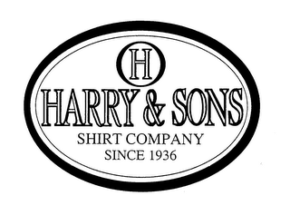 HARRY & SONS SHIRT COMPANY SINCE 1936