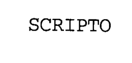 SCRIPTO