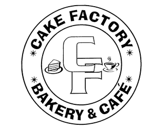 CF CAKE FACTORY BAKERY & CAFE