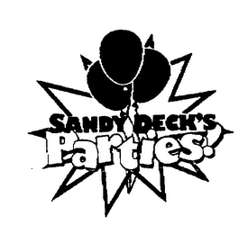 SANDY DECK'S PARTIES!