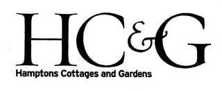 HC&G HAMPTONS COTTAGES AND GARDENS