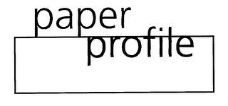 PAPER PROFILE