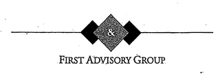 & FIRST ADVISORY GROUP