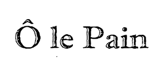 O LE PAIN