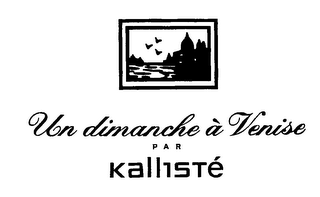 UN DIMANCHE A VENISE PAR KALLISTE