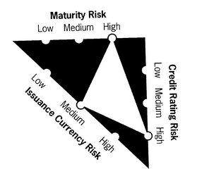MATURITY RISK LOW MEDIUM HIGH CREDIT RATING RISK LOW MEDIUM HIGH ISSUANCE CURRENCY RISK LOW MEDIUM HIGH