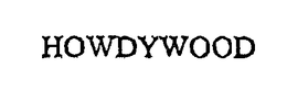 Howdywood, Inc.