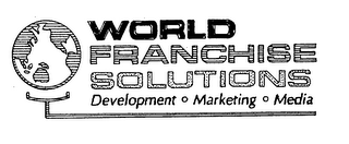 WORLD FRANCHISE SOLUTIONS DEVELOPMENT MARKETING MEDIA