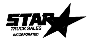 STAR TRUCK SALES INCORPORATED