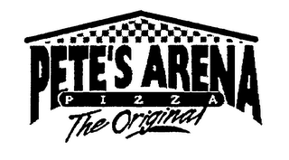 PETE'S ARENA PIZZA THE ORIGINAL