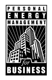 PERSONAL ENERGY MANAGEMENT FOR BUSINESS