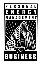 PERSONAL ENERGY MANAGEMENT FOR BUSINESS