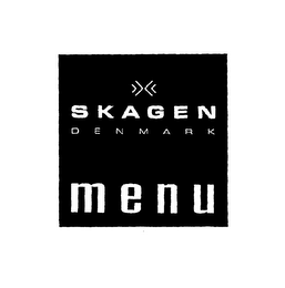 SKAGEN DENMARK MENU