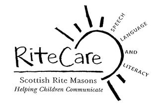 RITECARE SCOTTISH RITE MASONS HELPING CHILDREN COMMUNICATE SPEECH LANGUAGE AND LITERACY