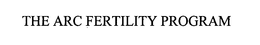 THE ARC FERTILITY PROGRAM