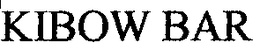 KIBOW BAR