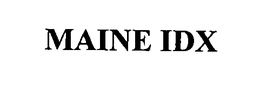 MAINE IDX