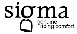 SIGMA GENUINE RIDING COMFORT