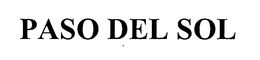 PASO DEL SOL