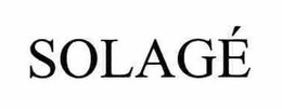 SOLAGÉ