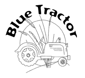 BLUE TRACTOR