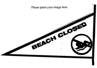 BEACH CLOSED