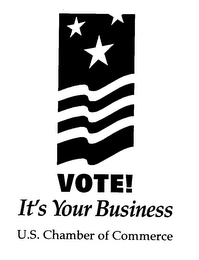 VOTE! IT'S YOUR BUSINESS U.S. CHAMBER OF COMMERCE