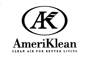 AK AMERIKLEAN CLEAN AIR FOR BETTER LIVING