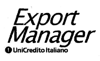 EXPORT MANAGER 1 UNICREDITO ITALIANO