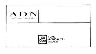 ADN EARLY BOTANICAL DNA YVES ROCHER SOINS BIOLOGIQUES AVANCES