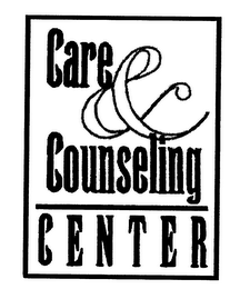 CARE & COUNSELING CENTER