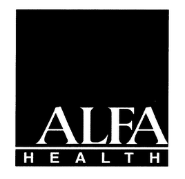 ALFA HEALTH