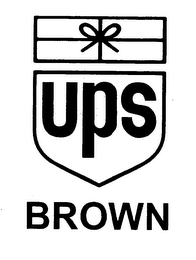 UPS BROWN