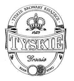 TYSKIE TYSKIE BROWARY KSIAZECE 1629 GRONIE BEER PTWO CUM EXIMIA LAUDE