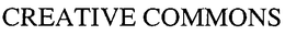 CREATIVE COMMONS