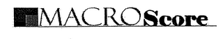 MACRO SCORE