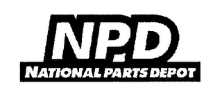 NPD NATIONAL PARTS DEPOT