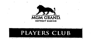 MGM GRAND DETROIT CASINO PLAYERS CLUB