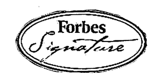 FORBES SIGNATURE