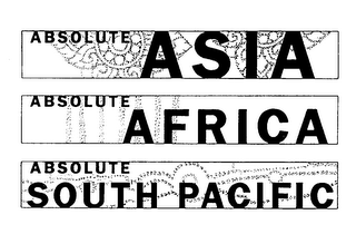 ABSOLUTE ASIA ABSOLUTE AFRICA ABSOLUTE SOUTH PACIFIC